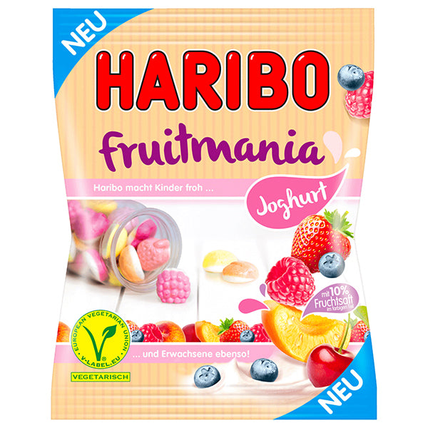 Fruitmania Yoghurt Gummy Bear - 175g (Parallel Import)