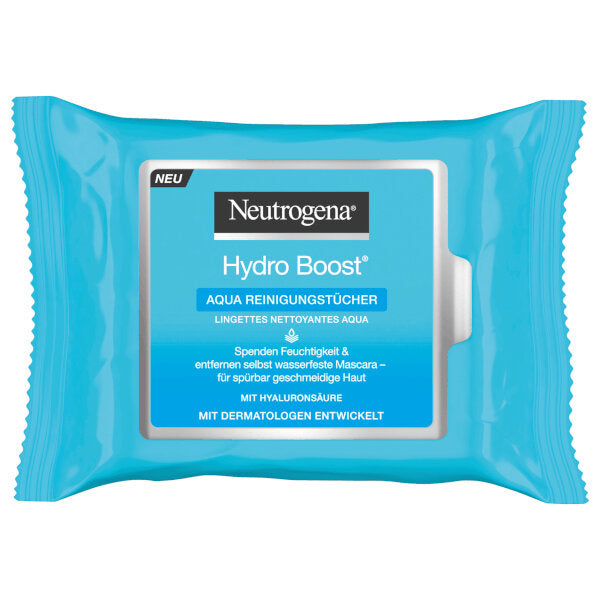 Hydro Boost Aqua Makeup Remover Cleansing Wipes - 25 pieces (Parallel Import)