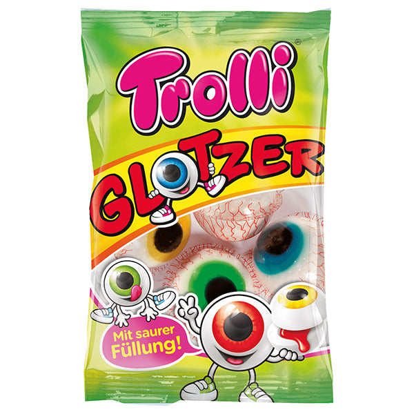 Trolli Halloween Special Eyeball Gummy With Sour Filling 75G
