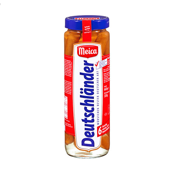 Deutschlaender Sausages - Smoked Pork (6 pieces) - 660G (Parallel Import)