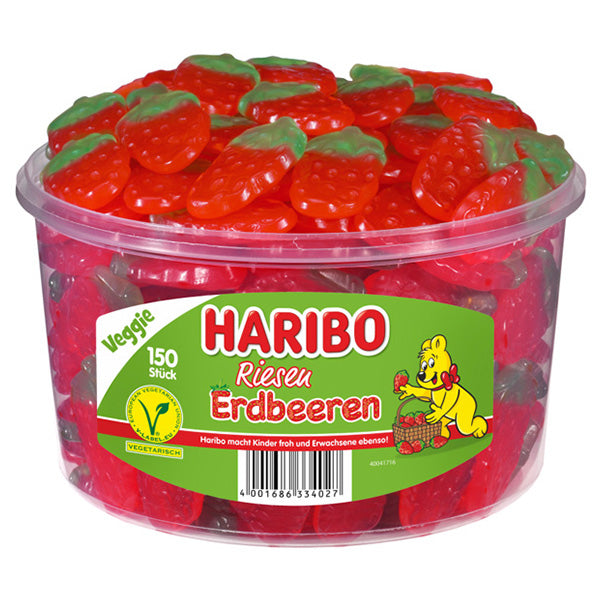Giant Strawberry Gummies - 150 pieces (Parallel Import)