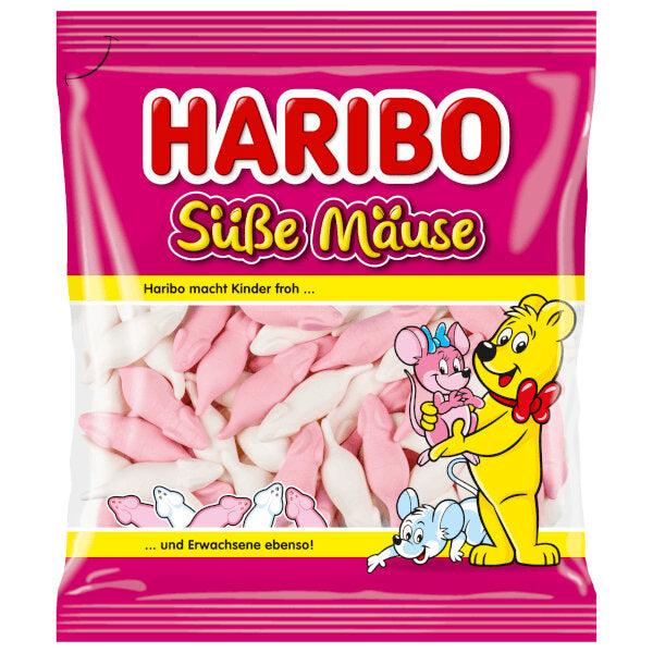 Haribo Sweet Mice Marshmellow - 175g (Parallel Import)