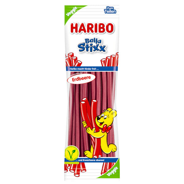 Balla Stixx Strawberry Gummies Sticks - 200g  (Parallel Import)