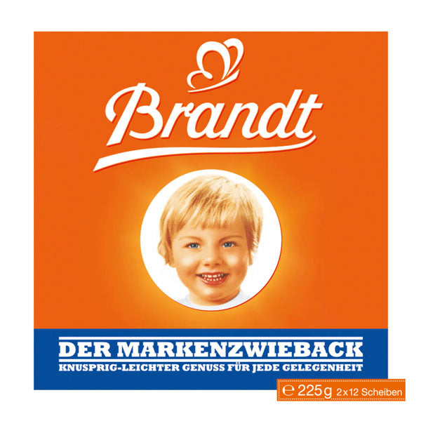 Brandt Classic Crispy Rusk / Toast 225G