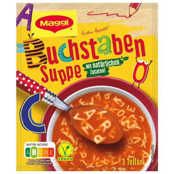 Bon Appetit Alphabet Noodle Tomato Soup - 70g (Parallel Import)
