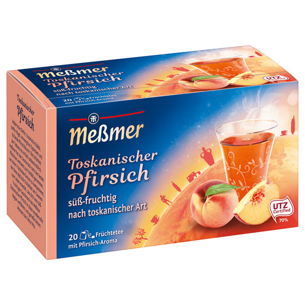 Tuscan Country Peach Tea - 20 Tea Bags (Parallel Import)