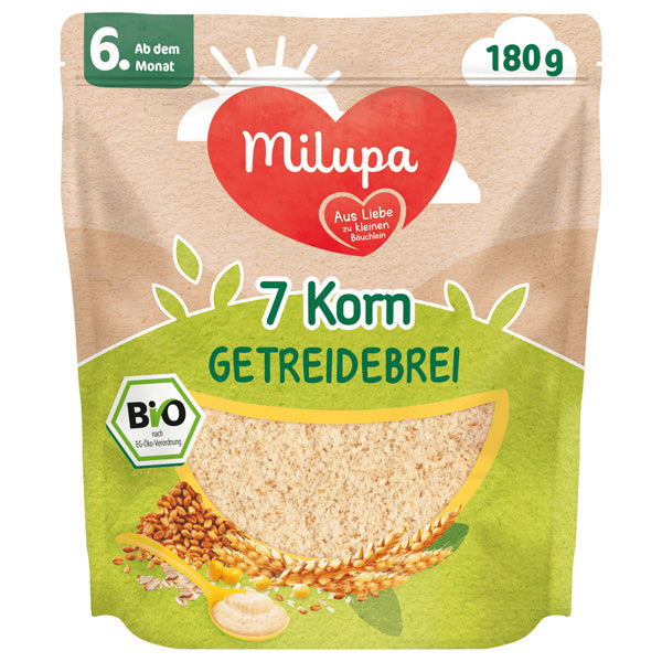 Organic Baby 7 Grains Porridge (From 6 Months) - 180g (Parallel Import)