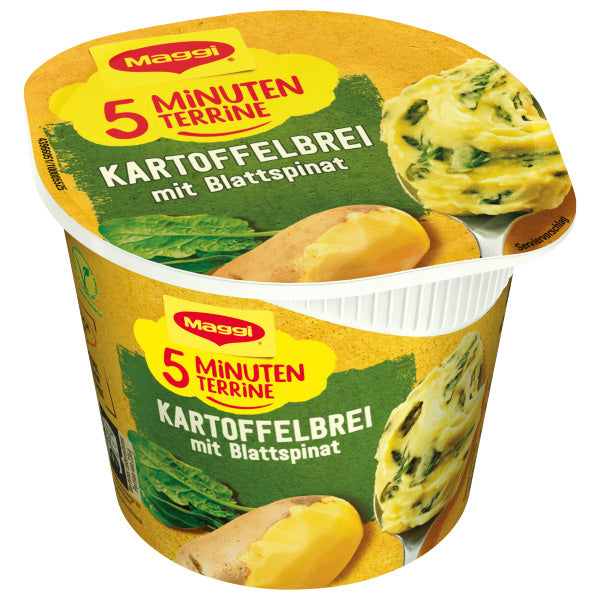 Maggi 5 Minute Terrine Mashed Potato With Spinach 47G