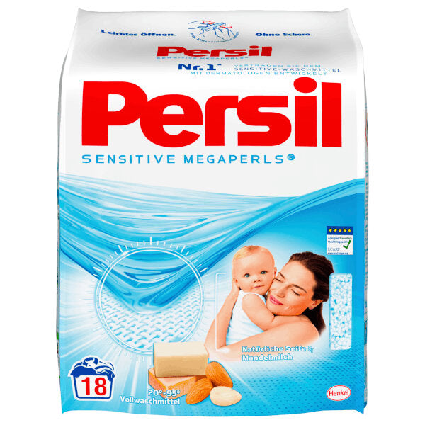 Sensitive Megapearls Washing Powder 18WL - 1.33kg (Parallel Import)