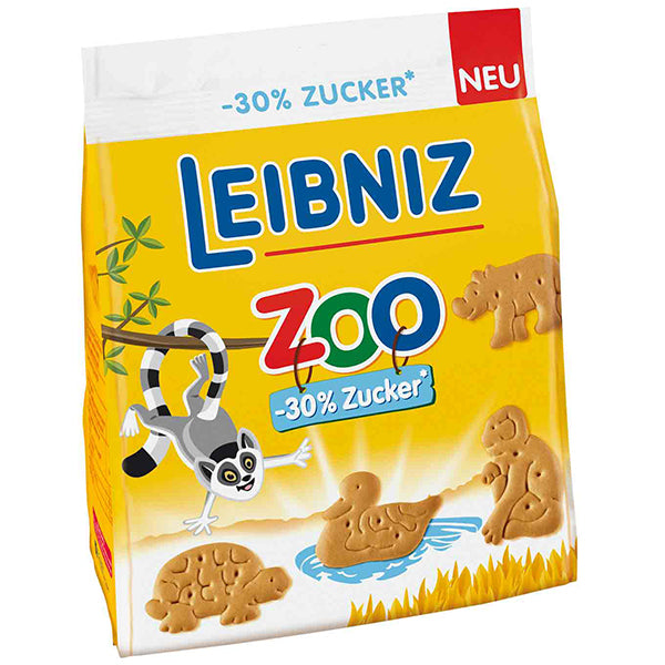 Zoo -30% Sugar Biscuits - 125g (Parallel Import)