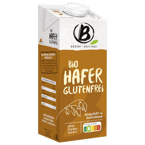 Organic Oat Milk Gluten-free - 1L (Parallel Import)