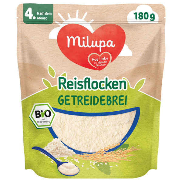 Organic Baby Rice Porridge (From the 5th Month) - 180g (Parallel Import)