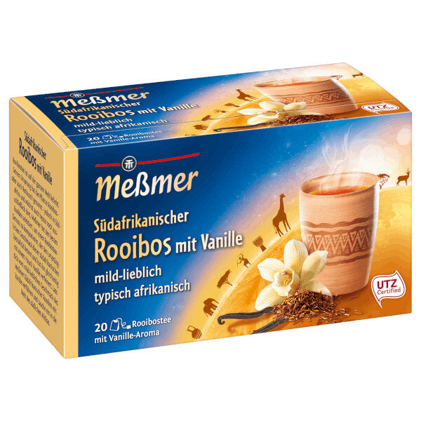 South African Rooibos with Vanilla Tea Bags - 20 Bags (Parallel Import)