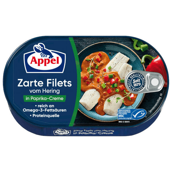 Herring Fillets in Paprika Cream Sauce - 200g (Parallel Import)