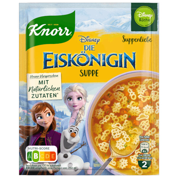 Knorr Frozen Cartoon Noodle Soup 2 Portions