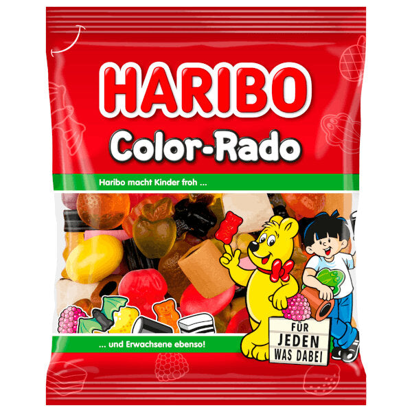 Haribo Color-Rado Gummies &amp; Liquorice - 175g (Parallel Import)