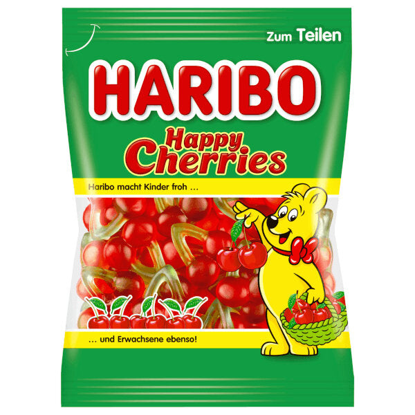 Haribo Happy Cherries Gummies - 175g (Parallel Import)