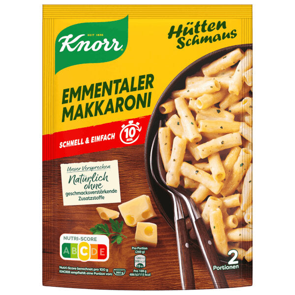 Emmental Macaroni - 2 Portions (Parallel Import)