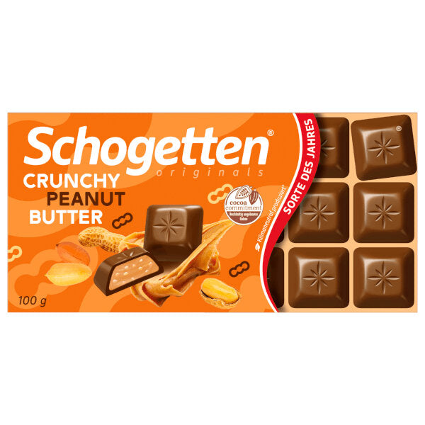 Milk Chocolate with Crunchy Peanut Butter - 100g (Parallel Import) (Best Before Date: 31/07/2024)