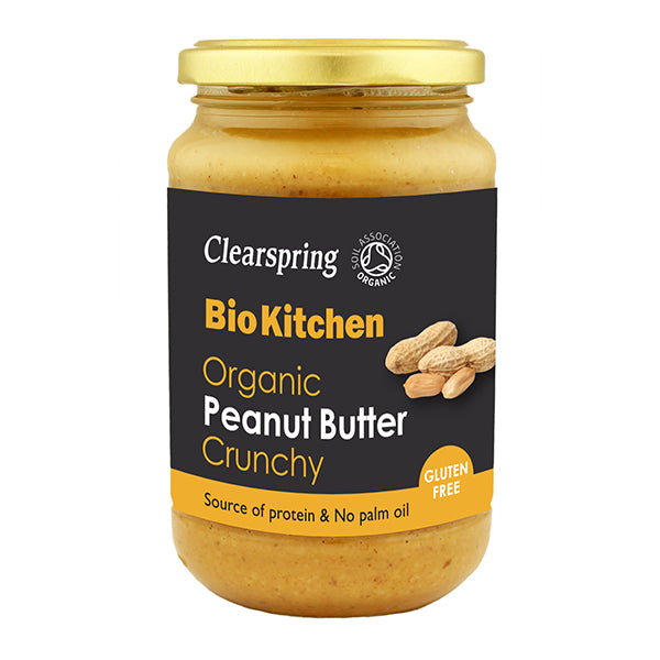 Clearspring Organic Peanut Butter Crunchy 350G