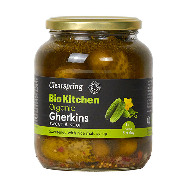 Bio Kitchen Organic Sweet & Sour Gherkins - 350g