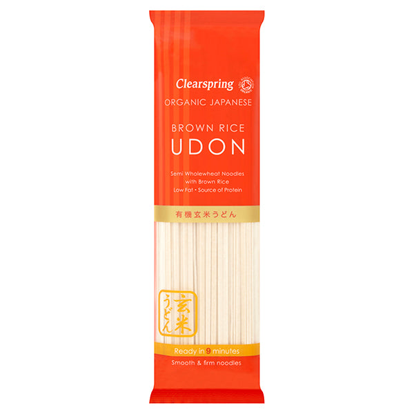 Organic Japanese Brown Rice Udon Noodles - 200g