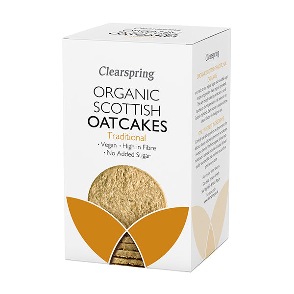 Clearspring Organic Scottish Oatcakes -Traditional 200G