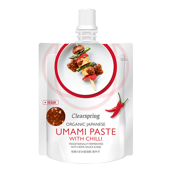 Organic Japanese Umami Paste with Chilli - 150g