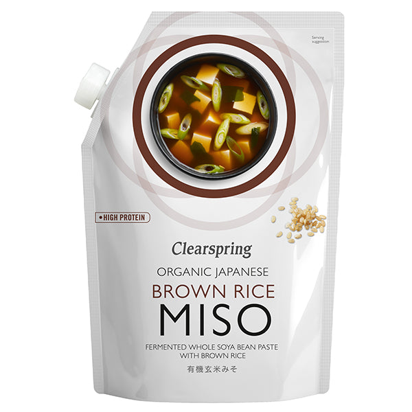 Clearspring Organic Japanese Brown Rice Miso Pouch 300G