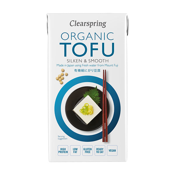 Clearspring Organic Japanese Tofu Soya Bean Curd 300G