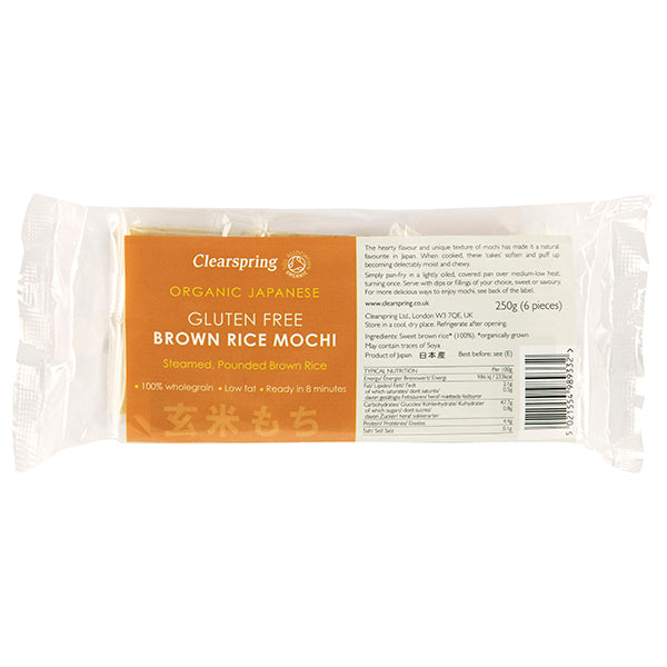 Organic Japanese Brown Rice Mochi - 250g
