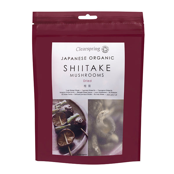 Clearspring Organic Japanese Dried Shiitake Mushrooms 40G