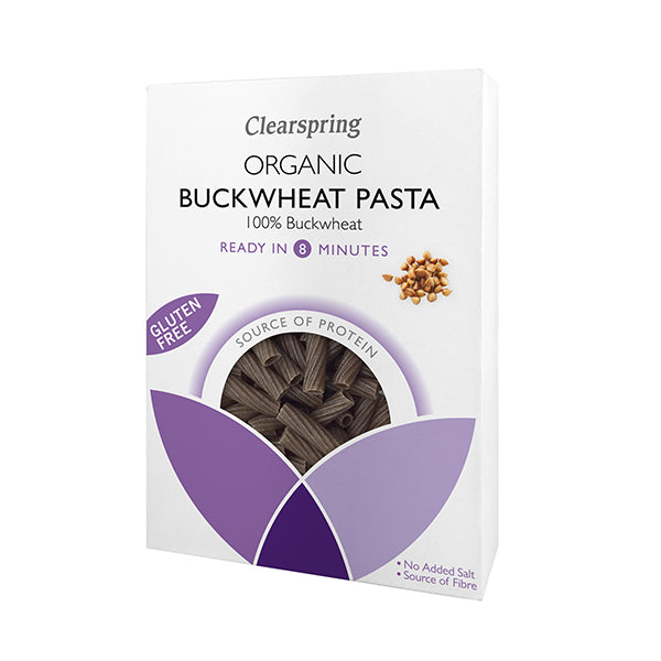 Clearspring Organic Gf Buckwheat Pasta – Tortiglioni 250G