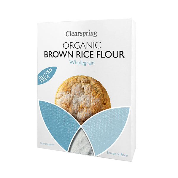 Organic Gluten Free Brown Rice Flour - 375g