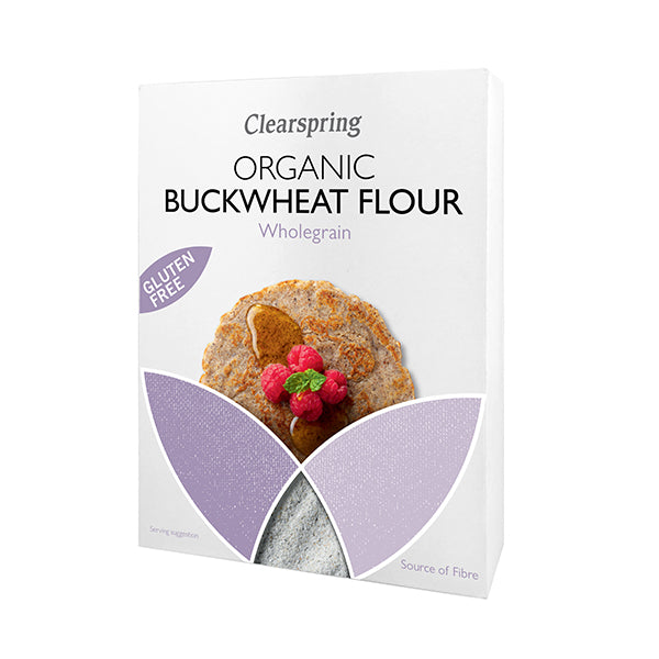 Clearspring Organic Gluten Free Buckwheat Flour 375G
