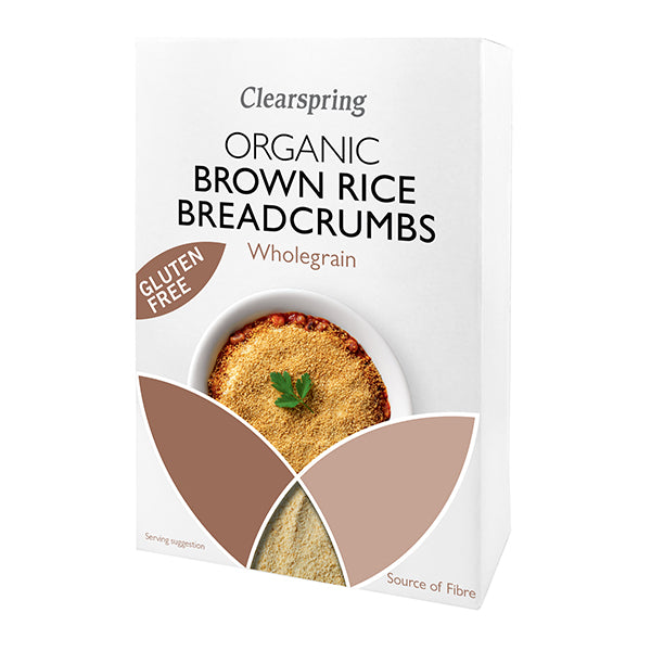 Organic Gluten Free Brown Rice Breadcrumbs - 250g