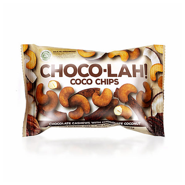 Coco Chips Choco-lah! - Chocolate Cashews with Chocolate Coconut - 30g