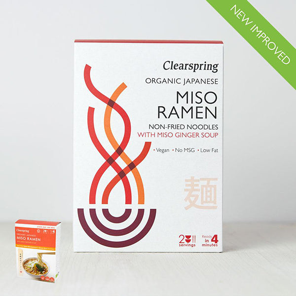 Organic Japanese Miso Ramen Noodles - 2x105g