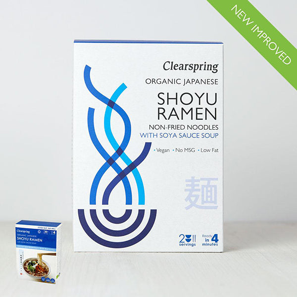 Clearspring Organic Japanese Shoyu Ramen Noodles 2X105G