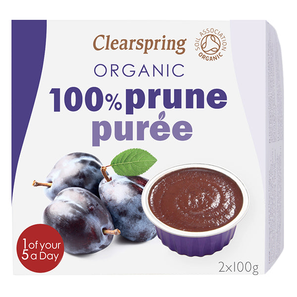 Clearspring Organic Fruit Puree (100% Prune) 2X100G
