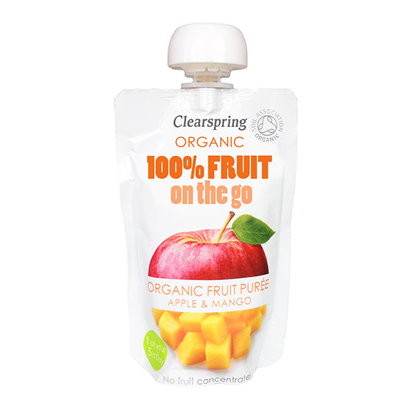 Organic 100% Fruit on the Go - Apple & Mango - 120g
