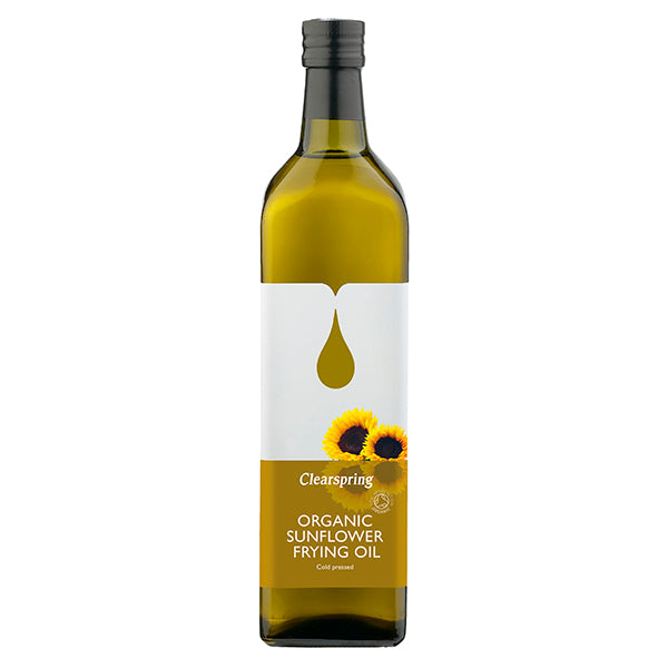 Clearspring Organic Sunflower Frying Oil 1L