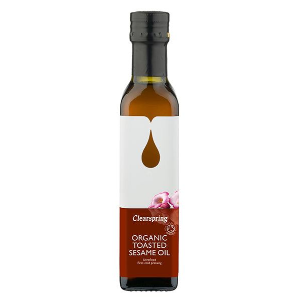 Clearspring Organic Toasted Sesame Oil 250ml
