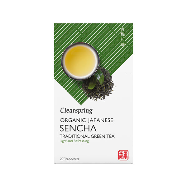 Clearspring Organic Japanese Sencha 20 Tea Sachets