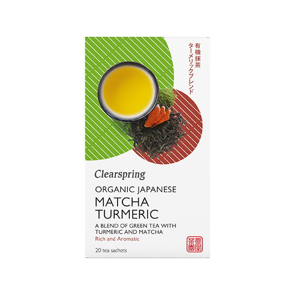 Organic Japanese Matcha Turmeric - 20 Tea Sachets