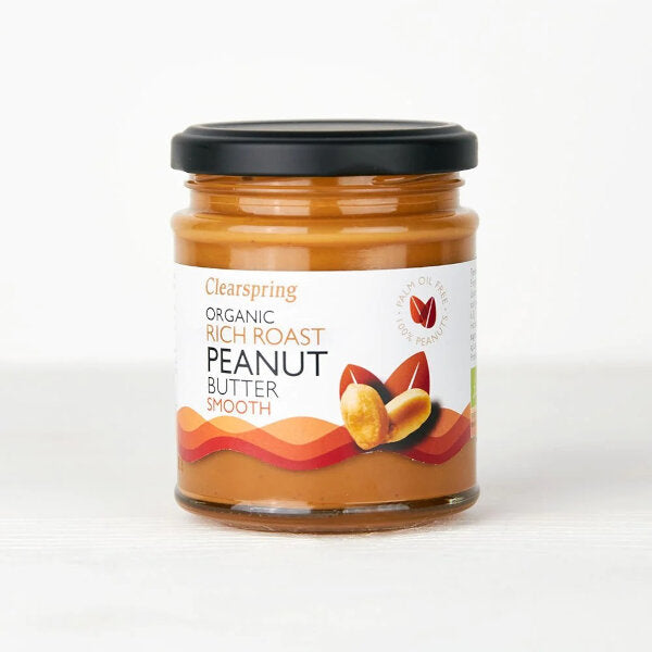 Organic Rich Roast Peanut Butter Smooth - 170g